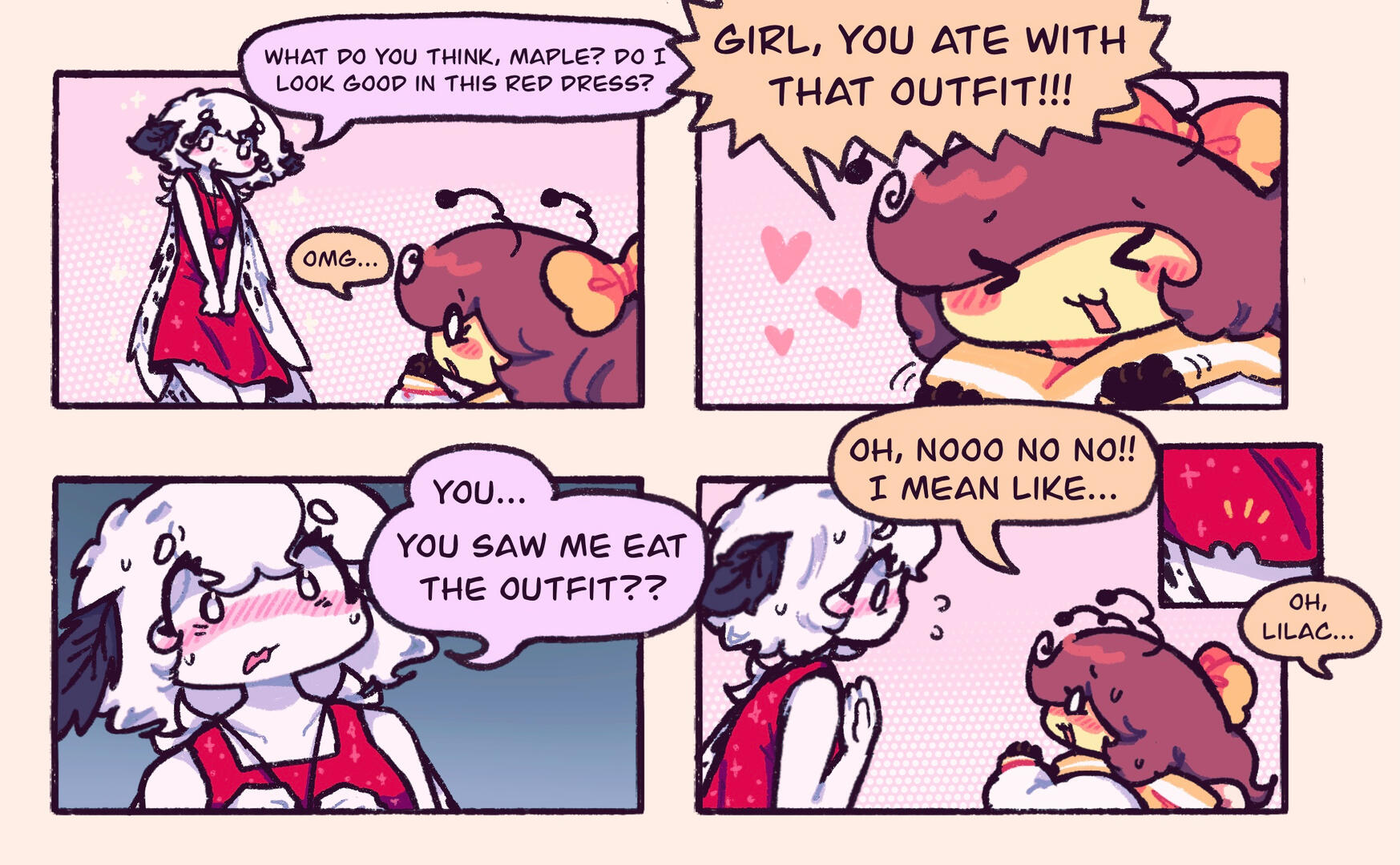 this is literally my fav comic of them u guys . they r so CUTE